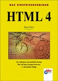 Cover: HTML 4 - mitp/bhv