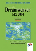 Cover: Macromedia Dreamweaver MX 2004 - mitp/bhv