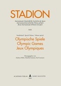 Cover: Stadion Band 29(2003) Sonderband. Olympic Games - Olympische Spiele - Jeux Olympiques - Academia