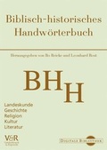 Cover: Biblisch-historisches Handw&ouml;rterbuch (BHH) - Directmedia Publishing