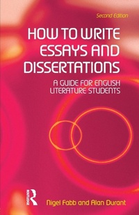 Enlarge image Cover: How to Write Essays and Dissertations - Routledge