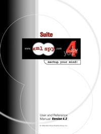 Abbildung von: XML Spy 4.3 User and Reference Manual - iUniverse