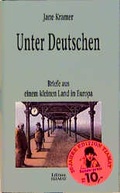 Cover: Unter Deutschen - edition TIAMAT