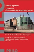 Cover: 130 Jahre &Ouml;sterreichische Botschaft Berlin - Philo