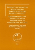 Cover: Foreign Languages and Multicultural Perspectives in the European Context - LIT