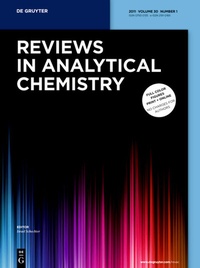 Abbildung von: Reviews in Analytical Chemistry - De Gruyter