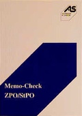 Cover: Memo-Check ZPO/StPO - Alpmann Schmidt