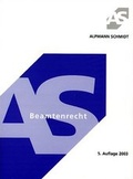 Cover: Beamtenrecht - Alpmann Schmidt