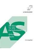 Cover: &Ouml;ffentliches Recht - Alpmann Schmidt