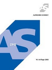 Enlarge image Cover: ZPO - Alpmann Schmidt