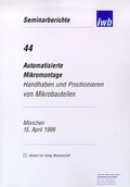 Cover: Automatisierte Mikromontage - utzverlag GmbH