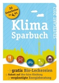Cover: Klimasparbuch Stuttgart 2012 - oekom verlag