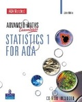 Cover: A Level Maths Essentials Statistics 1 for AQA Book and CD-ROM - Longman