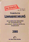Cover: Praktische Lohnabrechnung 2000 - Weiss, F
