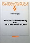 Cover: Rechtskrafterstreckung und materielle Abh&auml;ngigkeit - VVF