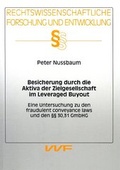 Cover: Besicherung durch die Aktiva der Zielgesellschaft im Leveraged Buyout - VVF