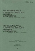 Cover: Any Resemblance to Existing Persons is Purely Coincidental - Revolver