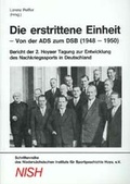 Cover: Die erstrittene Einheit - Mecke-Druck