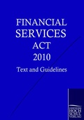 Cover: Financial Services Act 2010 - Ehv Academicpress