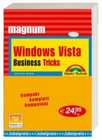 Enlarge image Cover: Windows Vista Business Tricks - Markt + Technik