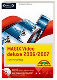 Enlarge image Cover: MAGIX Video deluxe 2006/2007 - Markt + Technik