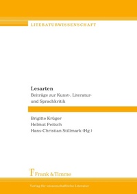Enlarge image Cover: Lesarten - Frank & Timme