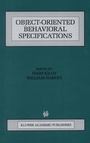 Cover: Object-Oriented Behavioral Specifications - Springer