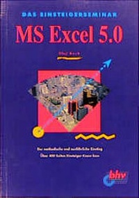 Enlarge image Cover: MS Excel 5.0 - bhv Publishing