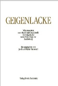 Cover: Geigenlacke - PPVMEDIEN
