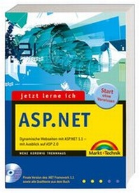 Enlarge image Cover: Jetzt lerne ich ASP.NET - Markt + Technik