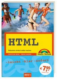 Enlarge image Cover: HTML - Markt + Technik