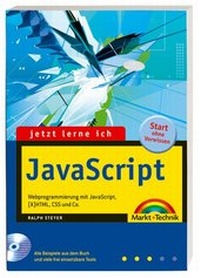 Abbildung von: Jetzt lerne ich Javascript - Markt + Technik