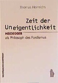 Cover: Zeit der Uneigentlichkeit - Westf&auml;lisches Dampfboot