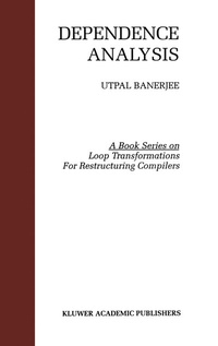 Enlarge image Cover: Dependence Analysis - Springer