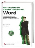 Cover: Wissenschaftliche Arbeiten schreiben mit Word - Addison Wesley