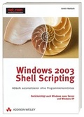 Cover: Windows 2003 Shell Scripting - Addison Wesley