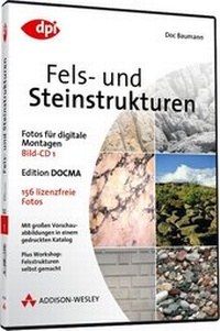 Abbildung von: Fels- und Steinstrukturen - Fotos für digitale Montagen - Addison Wesley ein Imprint von Pearson Benelux B.V.