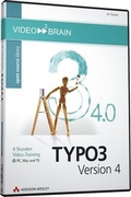Cover: TYPO3 Version 4 - Video-Training - Addison Wesley