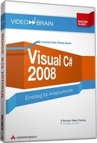 Enlarge image Cover: Visual C# 2008-Videotraining - Addison Wesley