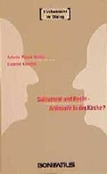Cover: Sakrament und Recht - Antinomie in der Kirche? - Bonifatius Verlag