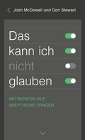 Cover: Das kann ich nicht glauben - Christliche Literaturverbreitung