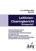 Cover: Leitlinien Clearingbericht Schlaganfall - videel