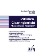 Cover: Leitlinien Clearingbericht Kolorektales Karzinom - videel