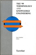 Cover: Terminology and knowledge engineering (TKE '99) - Ergon