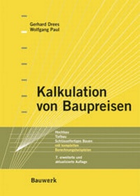 Abbildung von: Kalkulation von Baupreisen - Bauwerk