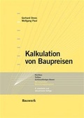 Cover: Kalkulation von Baupreisen - Bauwerk