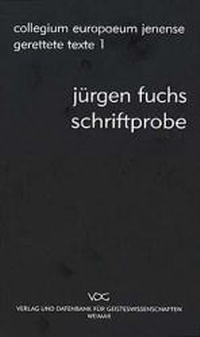 Enlarge image Cover: Schriftprobe - VDG Weimar - Verlag und Datenbank für Geisteswissenschaften