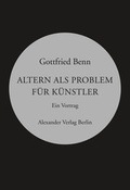 Cover: Altern als Problem f&uuml;r K&uuml;nstler - Alexander
