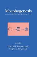 Cover: Morphogenesis - CRC Press