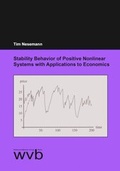 Cover: Stability Behavior of Positive Nonlinear Systems with Applications to Economics - wvb Wissenschaftlicher Verlag Berlin